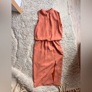 Won Hundred Livia Rust Red Maxi Dress